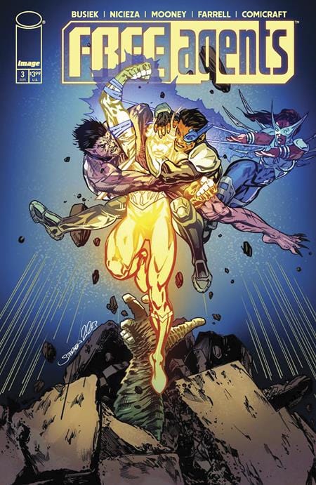 Image Comics Comic Books FREE AGENTS #3 CVR A STEPHEN MOONEY 70985304038500311 0724IM350