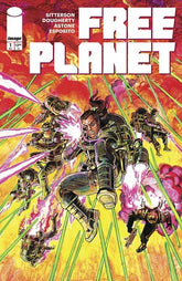 Image Comics Comic Books FREE PLANET #1 CVR B JED DOUGHERTY ACTION VAR 70985304314000121 0325IM261