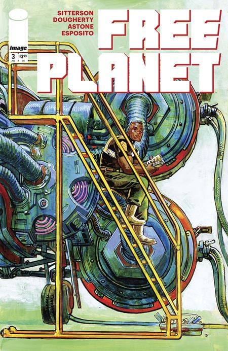 Image Comics Comic Books FREE PLANET #3 CVR B JED DOUGHERTY LADDER VAR 70985304314000321 0525IM357
