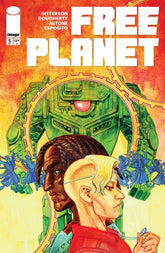 Image Comics Comic Books FREE PLANET #5 CVR B JED DOUGHERTY GREEN VAR 70985304314000521 0725IM334
