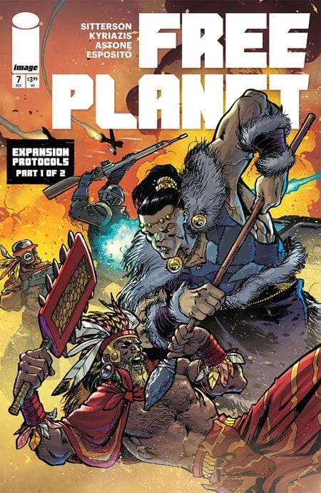 Image Comics Comic Books FREE PLANET #7 CVR B ILIAS KYRIAZIS & VITTORIO ASTONE VAR 70985304314000721 1025IM0347