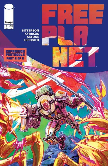 Image Comics Comic Books FREE PLANET #8 CVR A JED DOUGHERTY 70985304314000811 1125IM0305