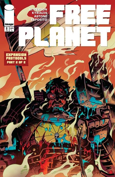 Image Comics Comic Books FREE PLANET #8 CVR B TYRELL CANNON VAR 70985304314000821 1125IM0306