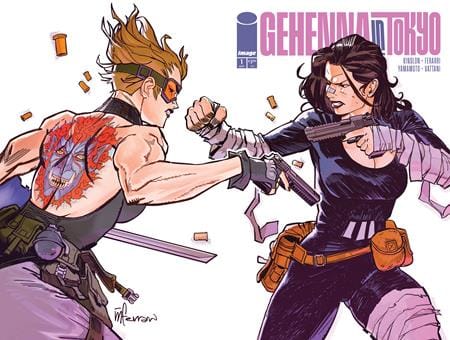 Image Comics Comic Books GEHENNA IN TOKYO (ONE SHOT) CVR B MARCO FERRARI WRAPAROUND VAR (MR) 70985304710000121 0426IM0278