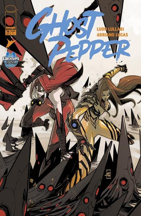 Image Comics Comic Books GHOST PEPPER #15 CVR F LUDO LULLABI WITCHBLADE TEAM UP VAR (Release Date: 09/23/2026) 70985304394201561 0726IM0456