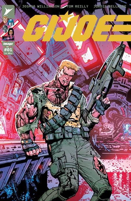 Image Comics Comic Books GI JOE #1 3RD PTG CVR C DOUG MAHNKE DAMAGED DUKE VAR 70985304167200133 0924IM945