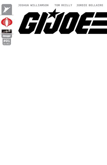 GI JOE #1 Cover O Blank Sketch Cover (COBRA)