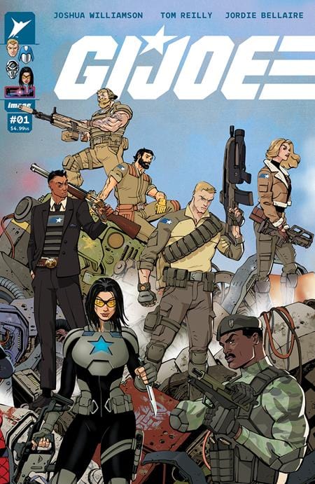 IMAGE COMICS Comic Books GI JOE #1 Cover P REILLY (Foil Wraparound) TE-GI-JOE-1P TE-GI-JOE-1P