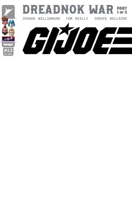 Image Comics Comic Books GI JOE #13 CVR G BLANK SKETCH VAR 70985304167201371 0925IM0337