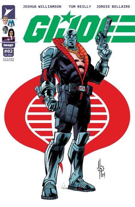 Image Comics Comic Books GI JOE #2 2ND PTG CVR B JASON HOWARD COBRA VAR 70985304167200222 1024IM939