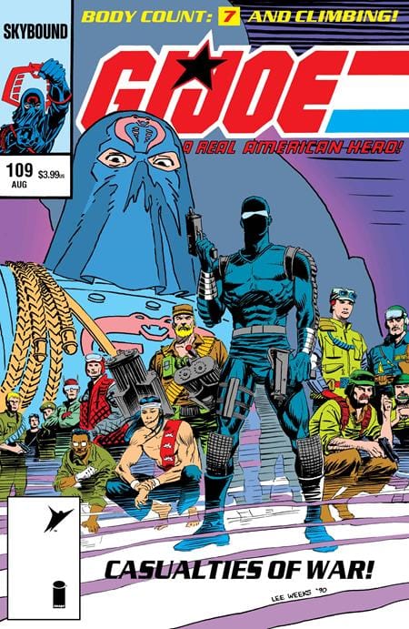 GI JOE A REAL AMERICAN HERO #109 HAMA FILES EDITION CVR A LEE WEEKS (Release Date: 08/26/2026)