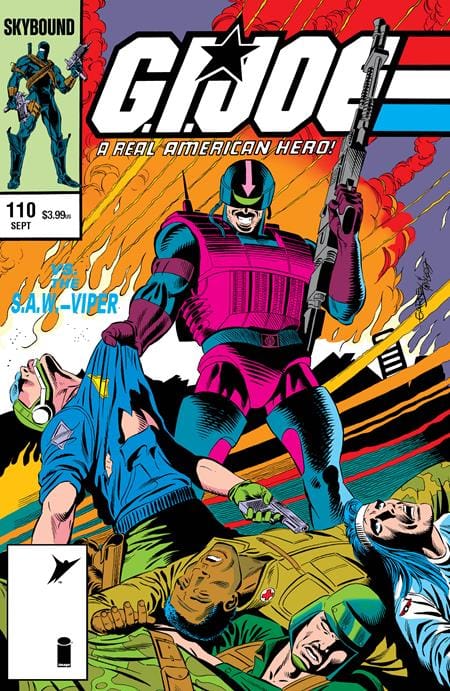 GI JOE A REAL AMERICAN HERO #110 HAMA FILES EDITION CVR A RON GARNEY & BOB MCLEOD (Release Date: 09/23/2026)