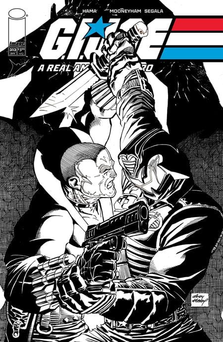 Image Comics Comic Books GI JOE A REAL AMERICAN HERO #313 CVR B ANDY KUBERT B&W VAR 70985303878831321 1124IM315