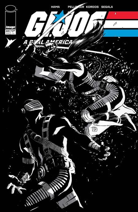 GI JOE A REAL AMERICAN HERO #331 CVR B LEE WEEKS B&W VAR (Release Date: 08/12/2026)