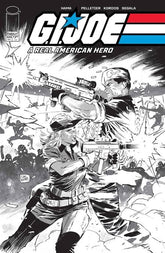 Image Comics Comic Books GI JOE A REAL AMERICAN HERO #335 CVR B LEE WEEKS B&W VAR (Release Date: 12/09/2026) 70985303878833521 1026IM0380