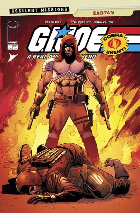 Image Comics Comic Books GI JOE A REAL AMERICAN HERO SSSILENT MISSIONS ZARTAN #1 (ONE SHOT) CVR A PAT OLLIFFE 70985304628800111 0226IM0353