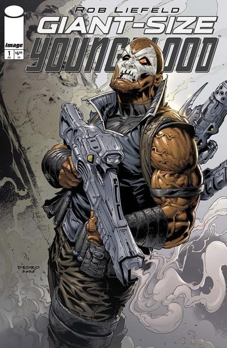 Image Comics Comic Books GIANT SIZE YOUNGBLOOD (ONE SHOT) CVR E MICHAEL PEDRO YOUNG BLOODS CHAPEL VAR 70985304703200151 0326IM8582