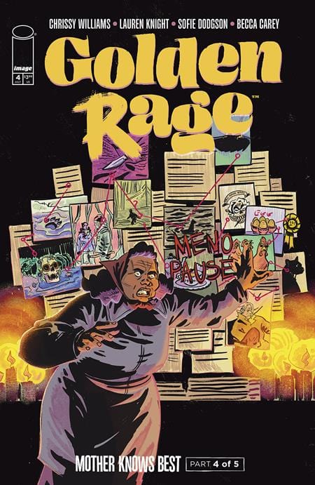 Image Comics Comic Books GOLDEN RAGE MOTHER KNOWS BEST #4 (OF 5) CVR A LAUREN KNIGHT (MR) 70985304281500411 0525IM374