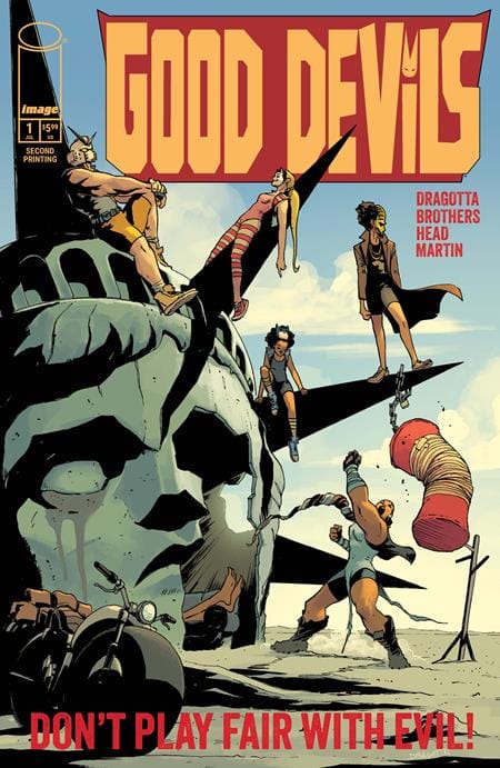 Image Comics Comic Books GOOD DEVILS DONT PLAY FAIR WITH EVIL (ONE SHOT) 2ND PTG CVR A NICK DRAGOTTA 70985304471000112 0526IM8389