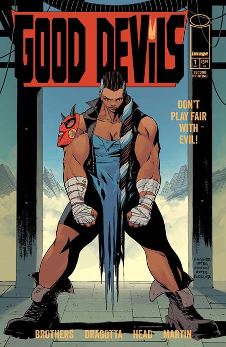 Image Comics Comic Books GOOD DEVILS DONT PLAY FAIR WITH EVIL (ONE SHOT) 2ND PTG CVR B NICK DRAGOTTA HOMAGE VAR 70985304471000122 0526IM8390