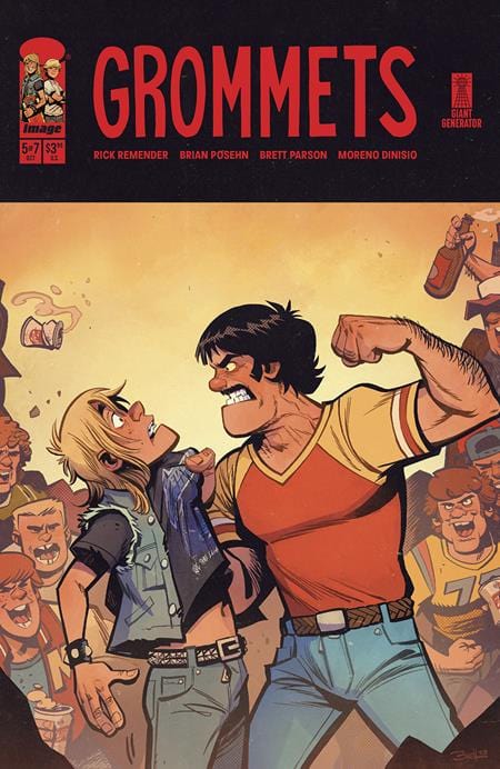 Image Comics Comic Books GROMMETS #5 (OF 7) CVR A BRETT PARSON 70985303981500511 0824IM385