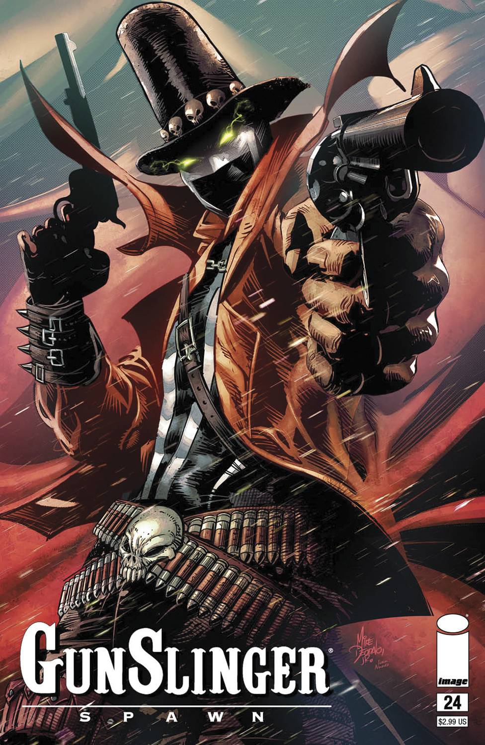 Image Comics Comic Books GUNSLINGER SPAWN #24 CVR A DEODATO 70985303221202411 JUL230476