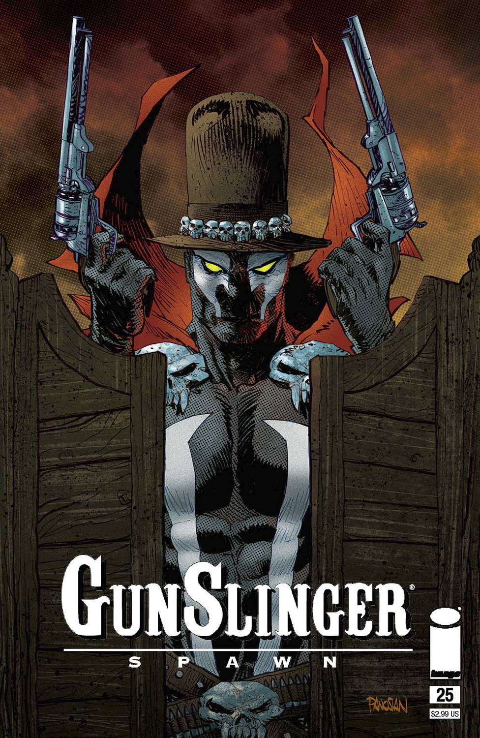 Image Comics Comic Books GUNSLINGER SPAWN #25 CVR A PANOSIAN 70985303221202511 AUG230488