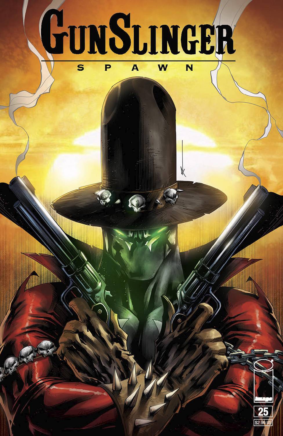 Image Comics Comic Books GUNSLINGER SPAWN #25 CVR B KEANE 70985303221202521 AUG230489