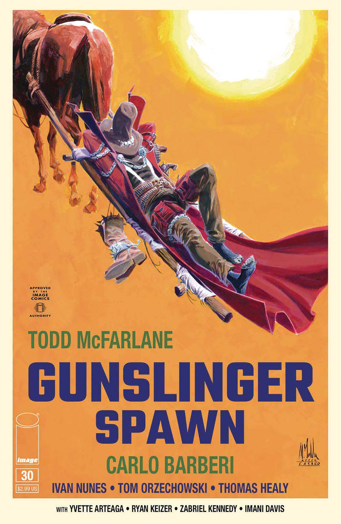 IMAGE COMICS Comic Books GUNSLINGER SPAWN #30 CVR A FAILLA 70985303221203011