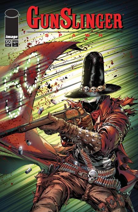 Image Comics Comic Books GUNSLINGER SPAWN #50 CVR A TODD MCFARLANE 70985303221205011 1025IM0252