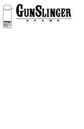 Image Comics Comic Books GUNSLINGER SPAWN #50 CVR D BLANK SKETCH VAR 70985303221205041 1025IM0255