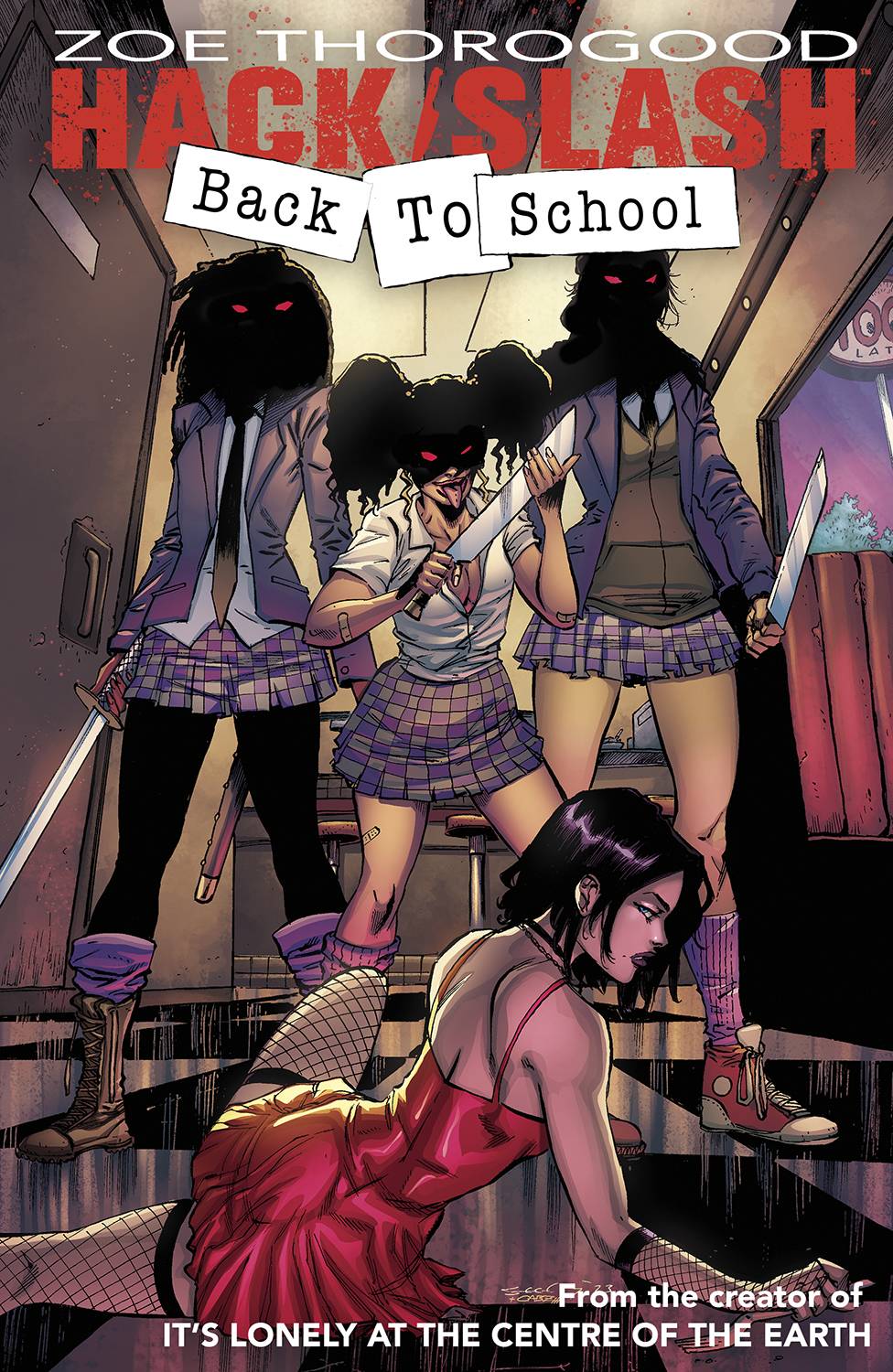 Image Comics Comic Books HACK SLASH BACK TO SCHOOL #1 (OF 4) CVR B SEELEY 70985303855900121 AUG230422