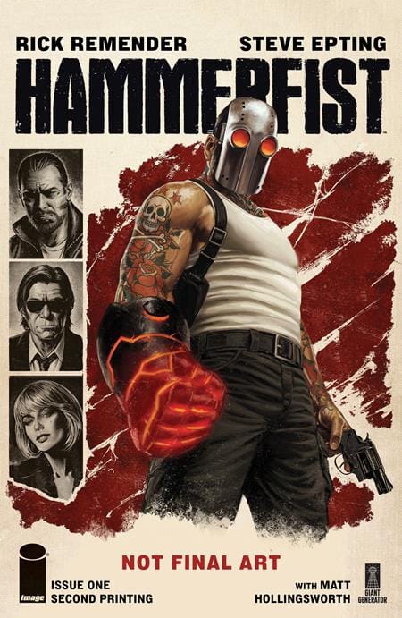 Image Comics Comic Books HAMMERFIST #1 2ND PTG (MR) (Release Date: 09/23/2026) 70985304826800112 0826IM8012