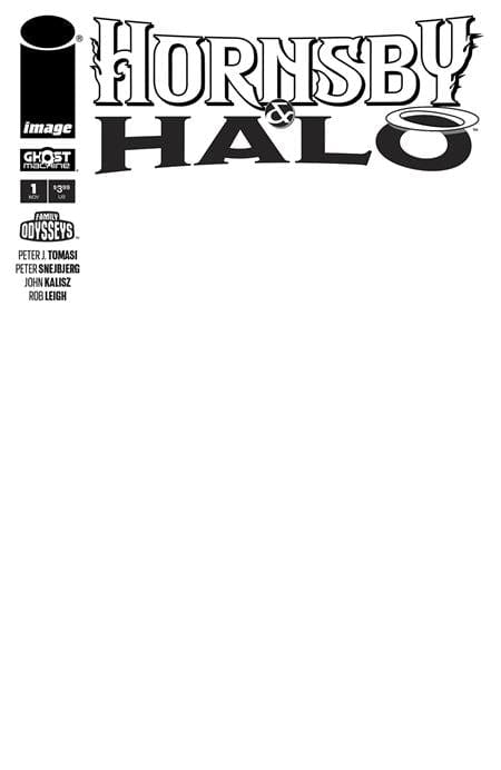 Image Comics Comic Books HORNSBY & HALO #1 CVR F BLANK SKETCH VAR 70985304166500161 0924IM270