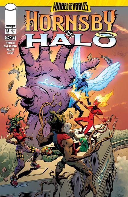 HORNSBY & HALO #18 CVR A PETER SNEJBJERG & JOHN KALISZ (Release Date: 12/23/2026)