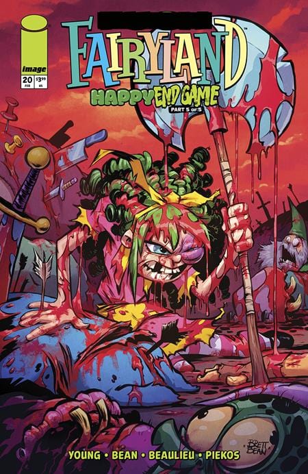 Image Comics Comic Books I HATE FAIRYLAND (2022) #20 CVR B BRETT BEAN F*CK (UNCENSORED) FAIRYLAND VAR (MR) 70985303625802021 1224IM300