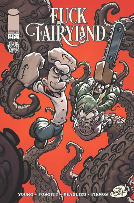 Image Comics Comic Books I HATE FAIRYLAND #45 CVR B JAY FOSGITT RED VAR (MR) 70985301979404521 0825IM0381