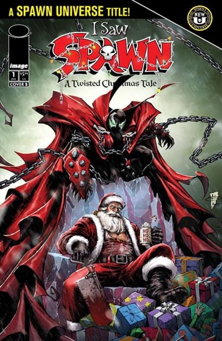 I SAW SPAWN A TWISTED CHRISTMAS TALE #1 (OF 2) CVR B DANIEL HENRIQUES VAR (Release Date: 11/04/2026)