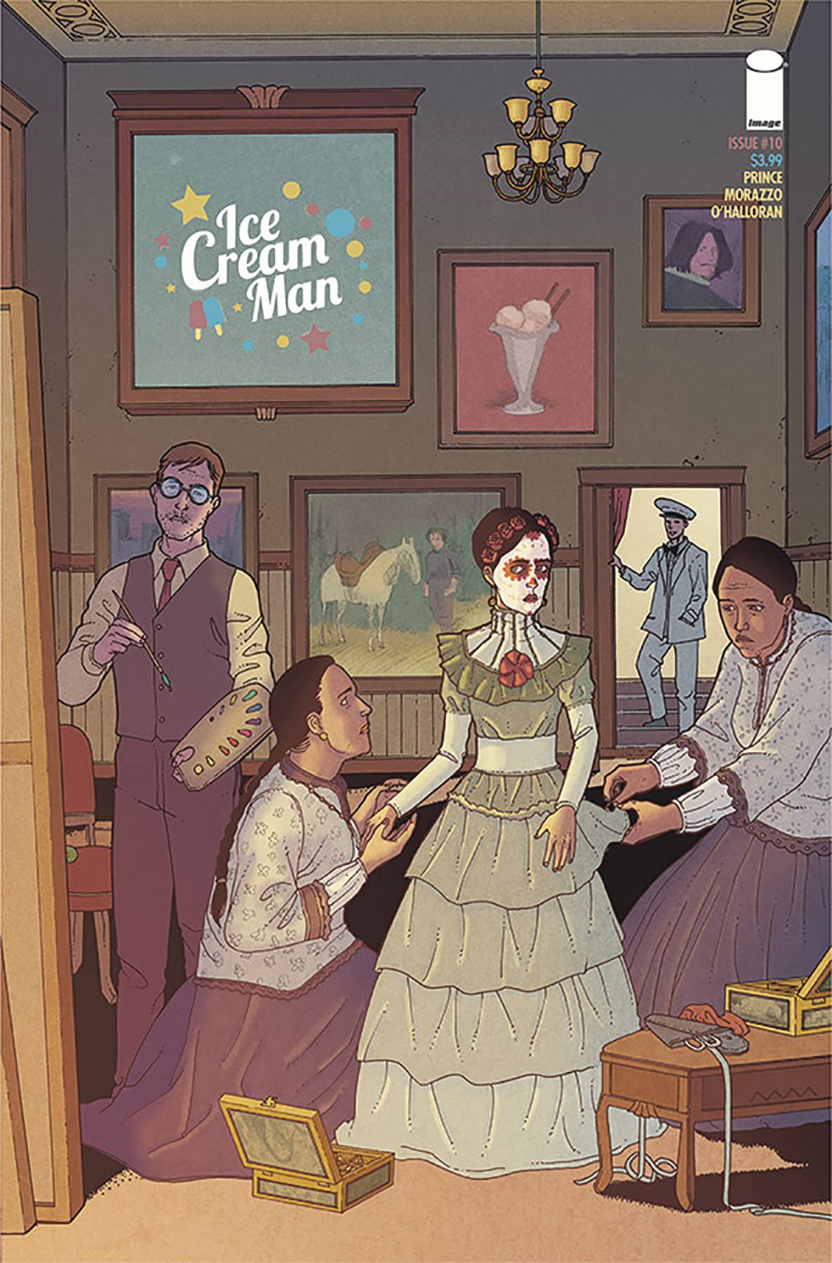 IMAGE COMICS Comic Books ICE CREAM MAN #10 CVR A MORAZZO & OHALLORAN (MR) 70985302543601011