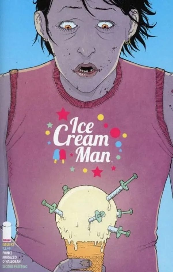 Image Comics Comic Books ICE CREAM MAN #2 2ND PTG (MR) 70985302543600212