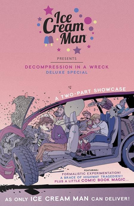 Image Comics Comic Books ICE CREAM MAN DECOMPRESSION IN A WRECK DELUXE EDITION (MR) 70985304154200111 0824IM321