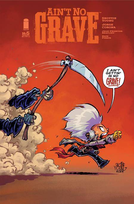 IMAGE COMICS Comic Books > Incentives AINT NO GRAVE #5 (OF 5) CVR B INC 1:25 SKOTTIE YOUNG VAR (MR) 70985303978500521 0724IM889