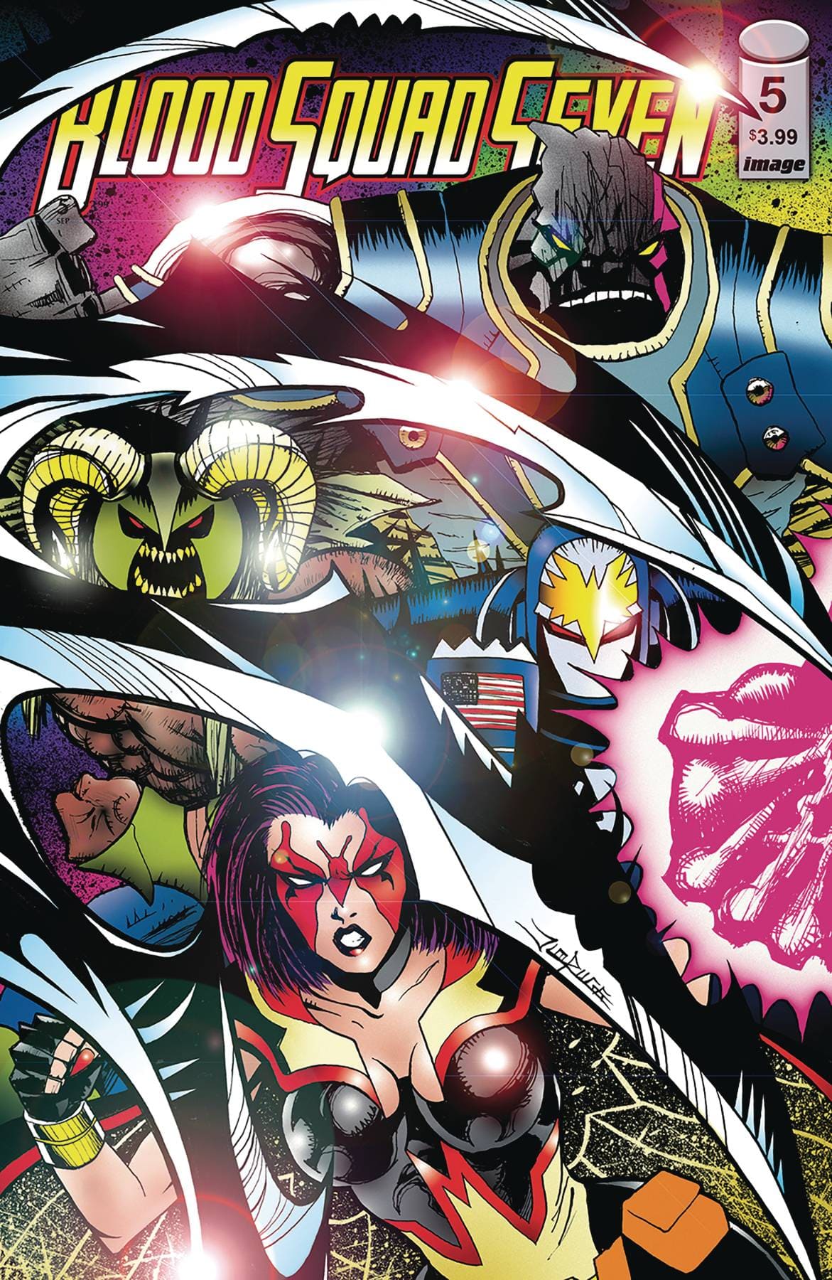 IMAGE COMICS Comic Books > Incentives BLOOD SQUAD SEVEN #5 CVR D 1:20 INCV RUGG (MR) 70985303977800541