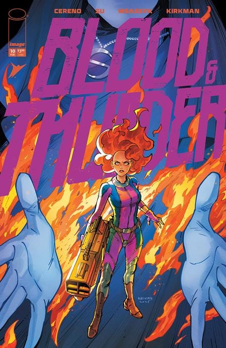 Image Comics Comic Books > Incentives BLOOD & THUNDER #10 CVR C INC 1:10 HAINING VAR (MR) 70985304317101031 1225IM0307