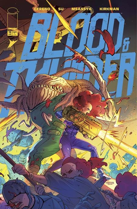 Image Comics Comic Books > Incentives BLOOD & THUNDER #12 CVR C INC 1:10 HAINING VAR (MR) 70985304317101231 0226IM0363