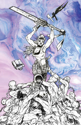 Image Comics Comic Books > Incentives CHAINKATA #1 CVR H INC 1:100 DANIEL WARREN JOHNSON RAW ART VAR (Release Date: 11/18/2026) 70985304932600181 0926IM0270