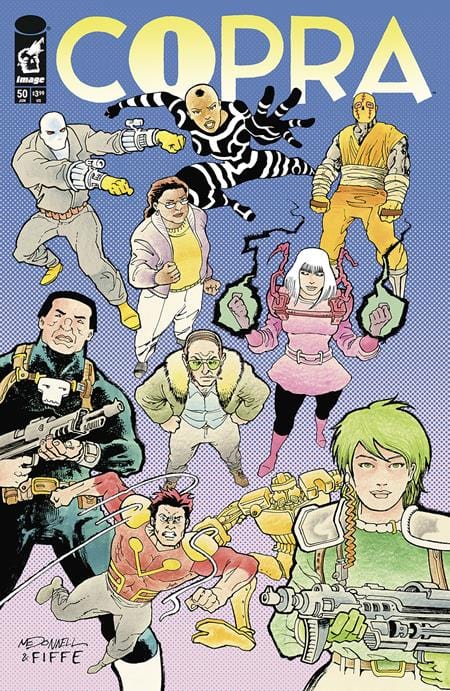 Image Comics Comic Books > Incentives COPRA #50 CVR B INC 1:15 LUKE MCDONNELL & MICHEL FIFFE VAR (MR) 70985304353905021 0425IM298