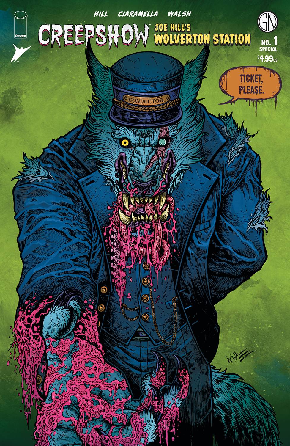 Image Comics Comic Books > Incentives CREEPSHOW WOLVERTON STATION (ONE-SHOT) CVR C 1:10 INCV 70985303934100131 DEC230423