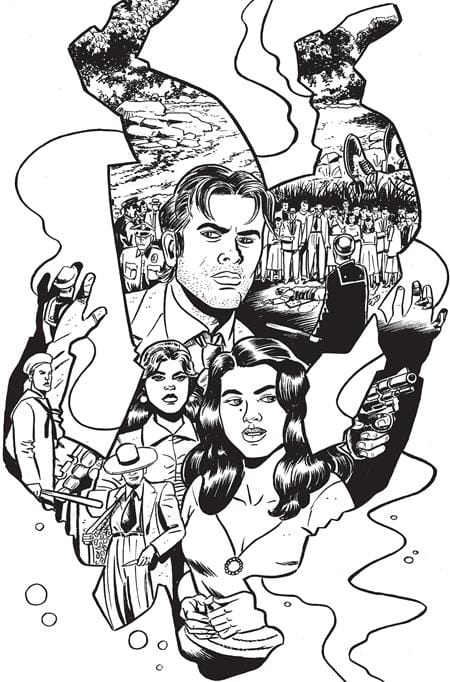 Image Comics Comic Books > Incentives DEATH TO PACHUCO #1 (OF 5) CVR E INC 1:10 DAVID LAPHAM B&W VAR (MR) 70985304470300151 0825IM0282