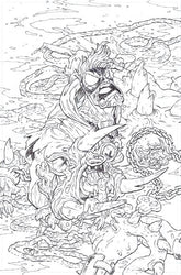 Image Comics Comic Books > Incentives FINAL BOSS #10 CVR E INC 1:25 TYLER KIRKHAM B&W VIRGIN VAR (MR) (Release Date: 09/30/2026) 70985304494901051 0726IM0436
